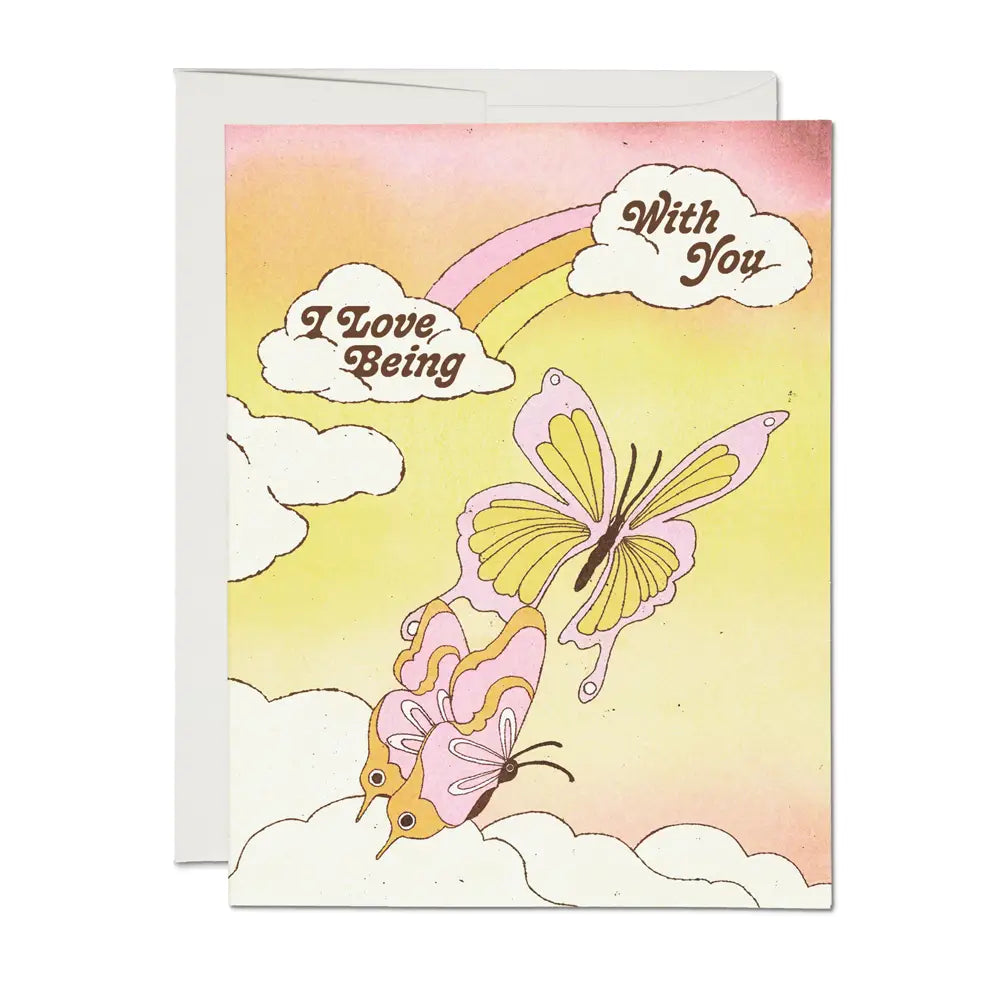 I Love Being With you Card