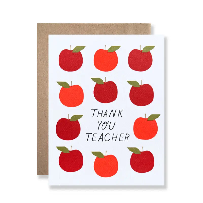 Thank You Teacher Card