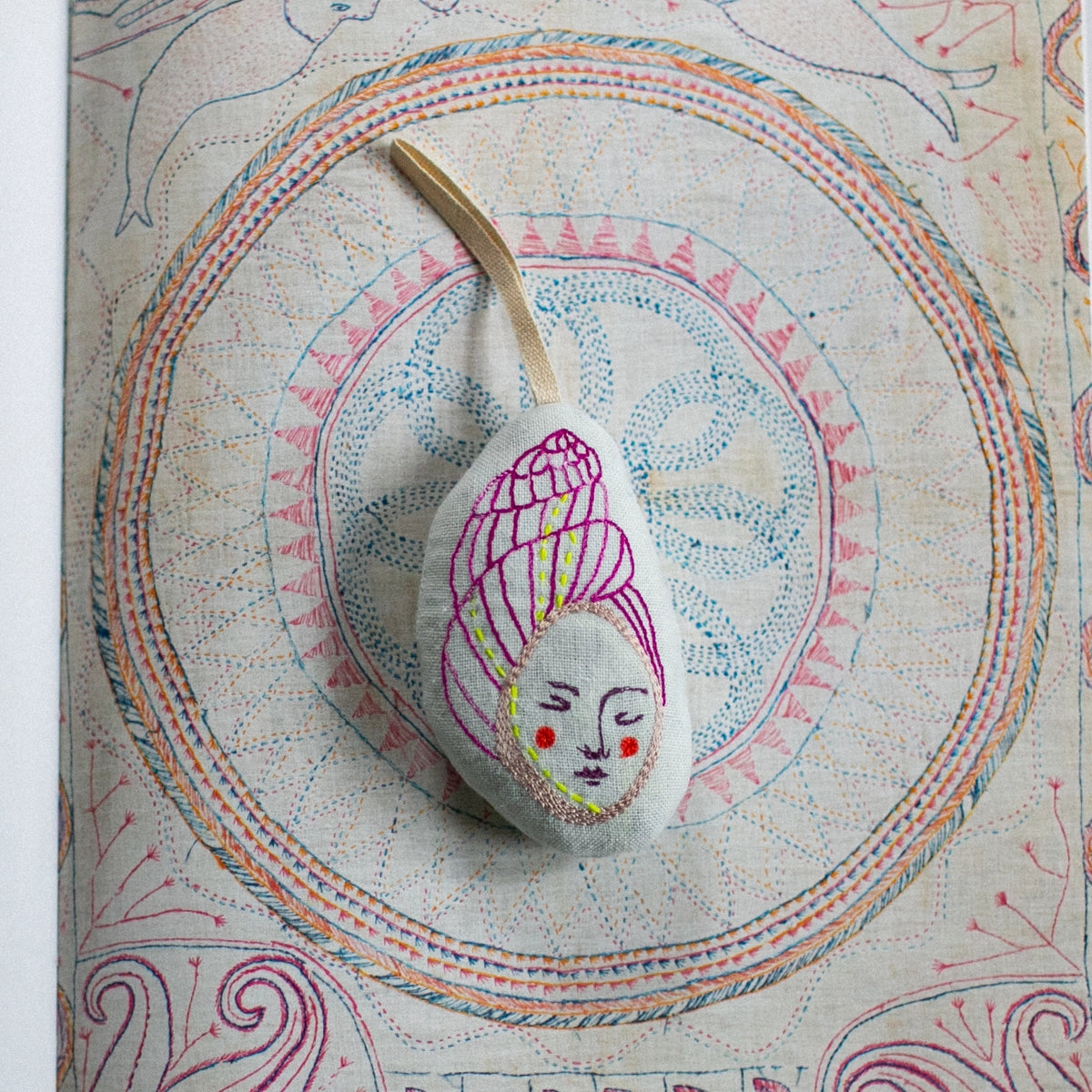 Shell Lady Ornament | Filled with Lavender