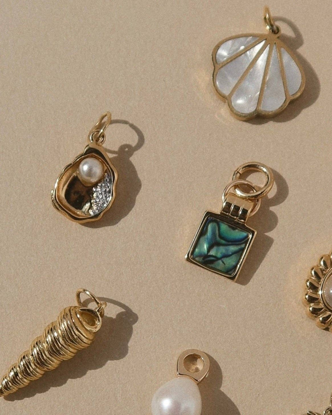 Delta Oyster Charm