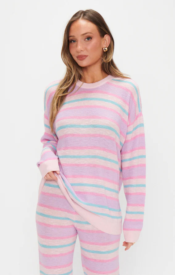 Feel Good Sweater in Cotton Candy