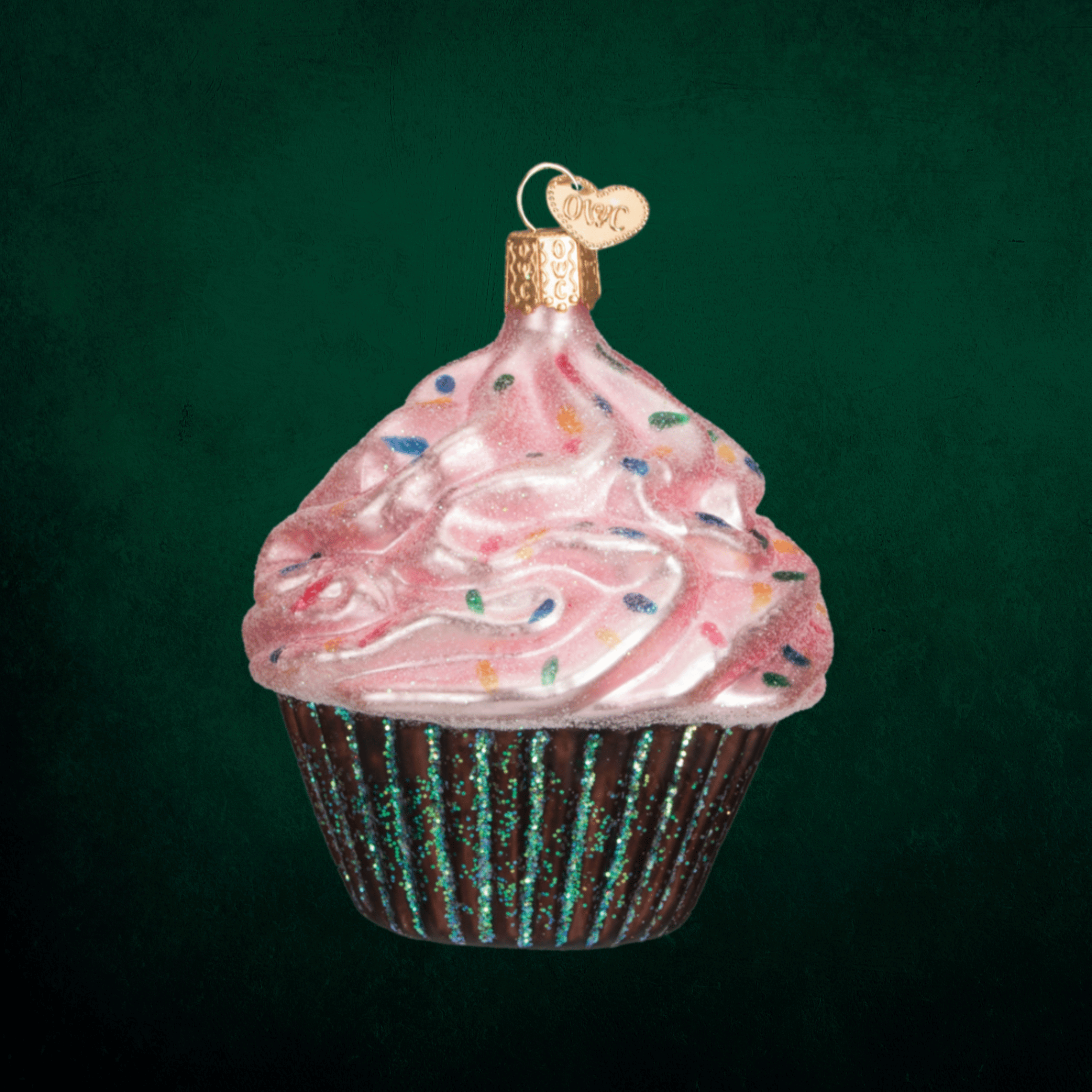 Pink Cupcake Ornament