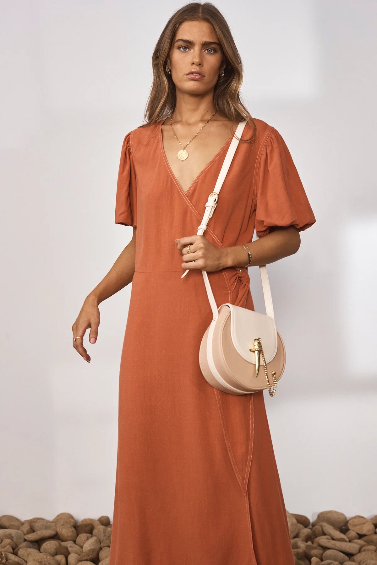 Emilia Dress | Papaya