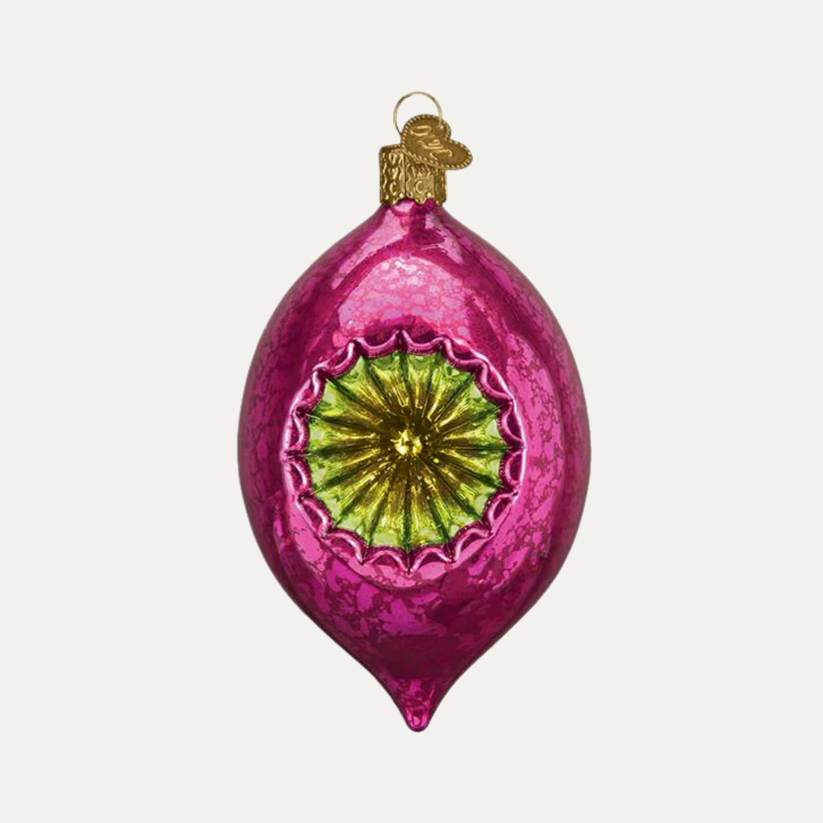 Dazzling Fucshia Reflection Ornament