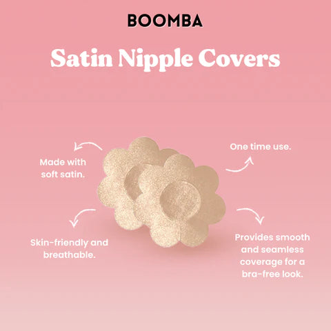 Satin Nipple Covers | 10 pack