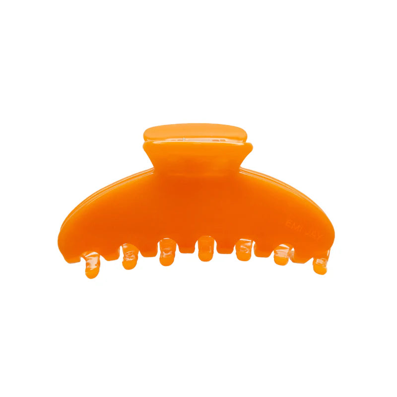 Big Effing Claw Clip in Tangerine