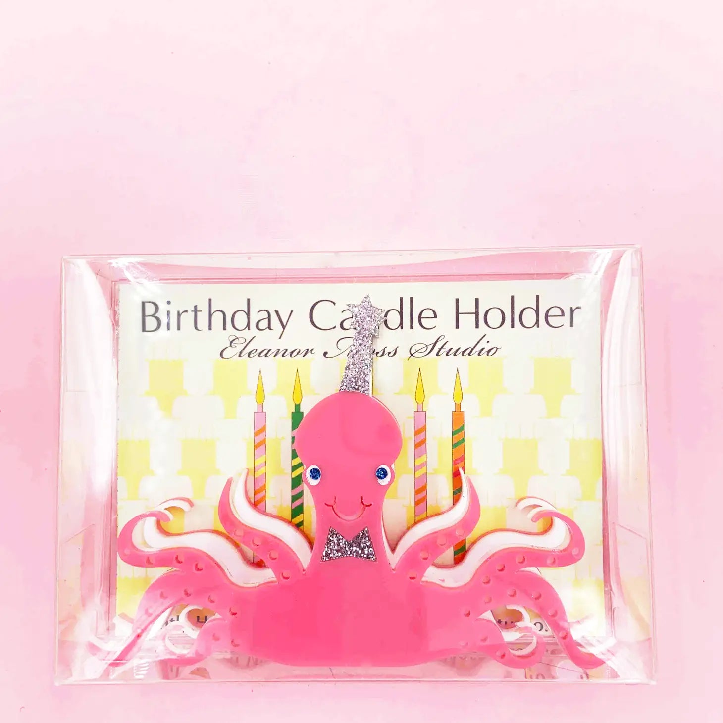 Octopus Birthday Candle Holder