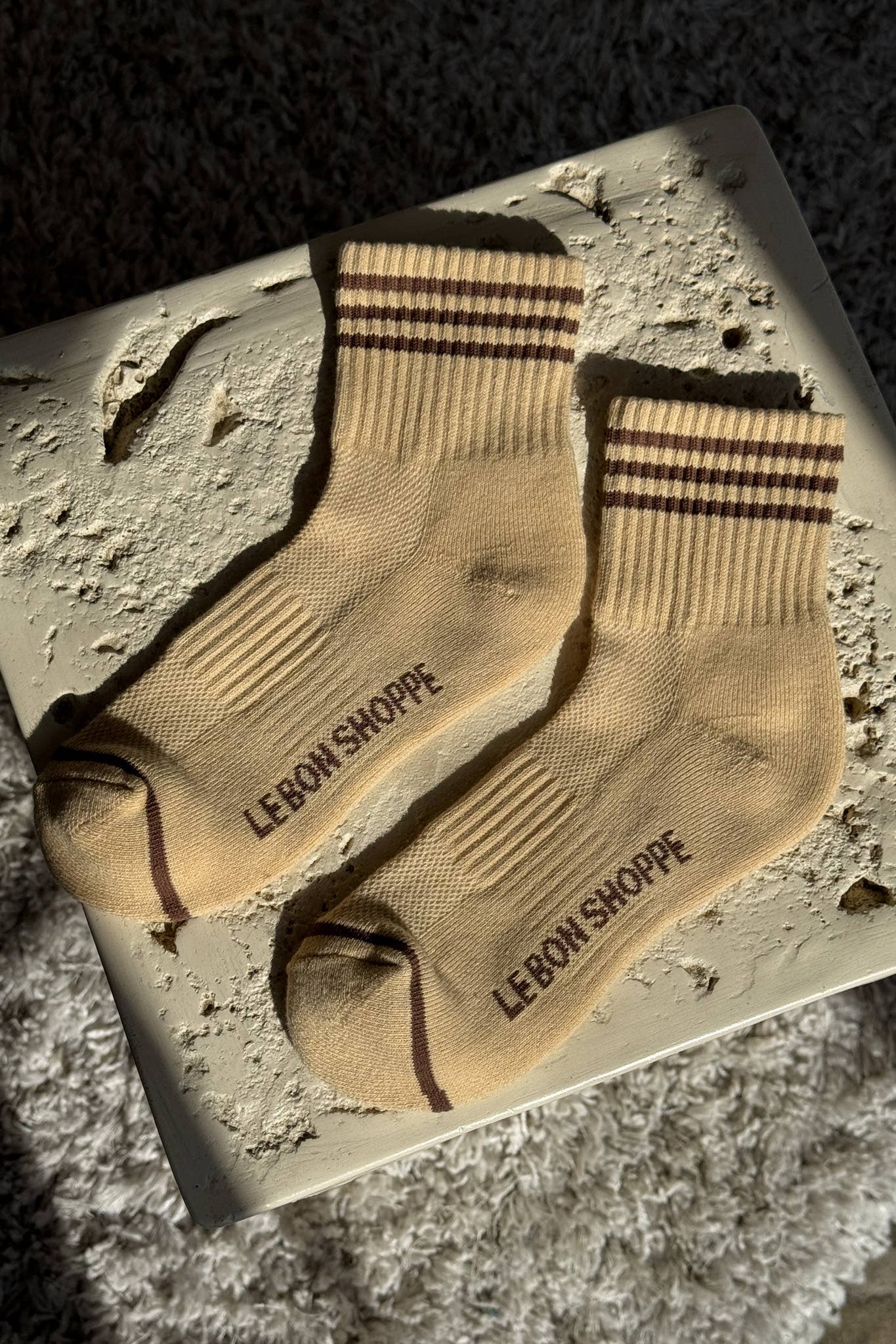 Girlfriend Socks in Grey