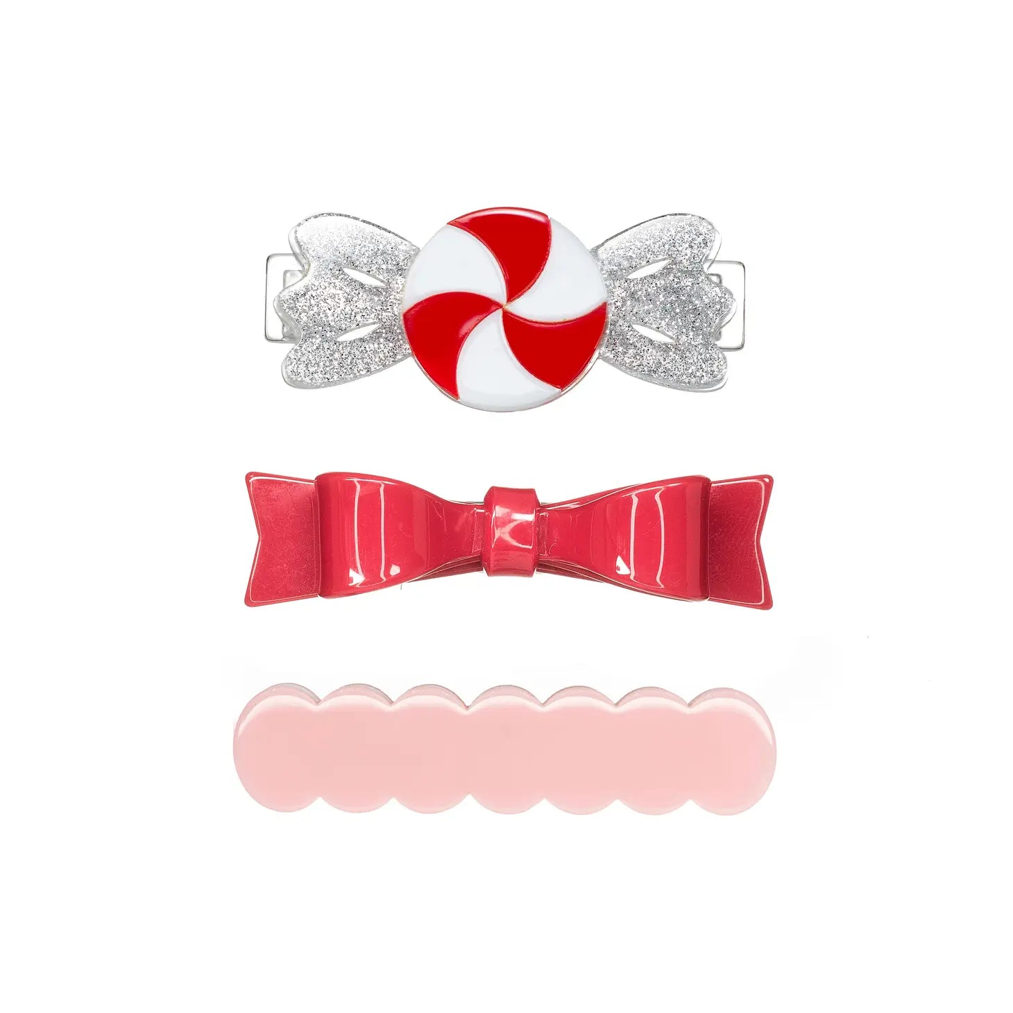 Candy Twist Alligator Clips