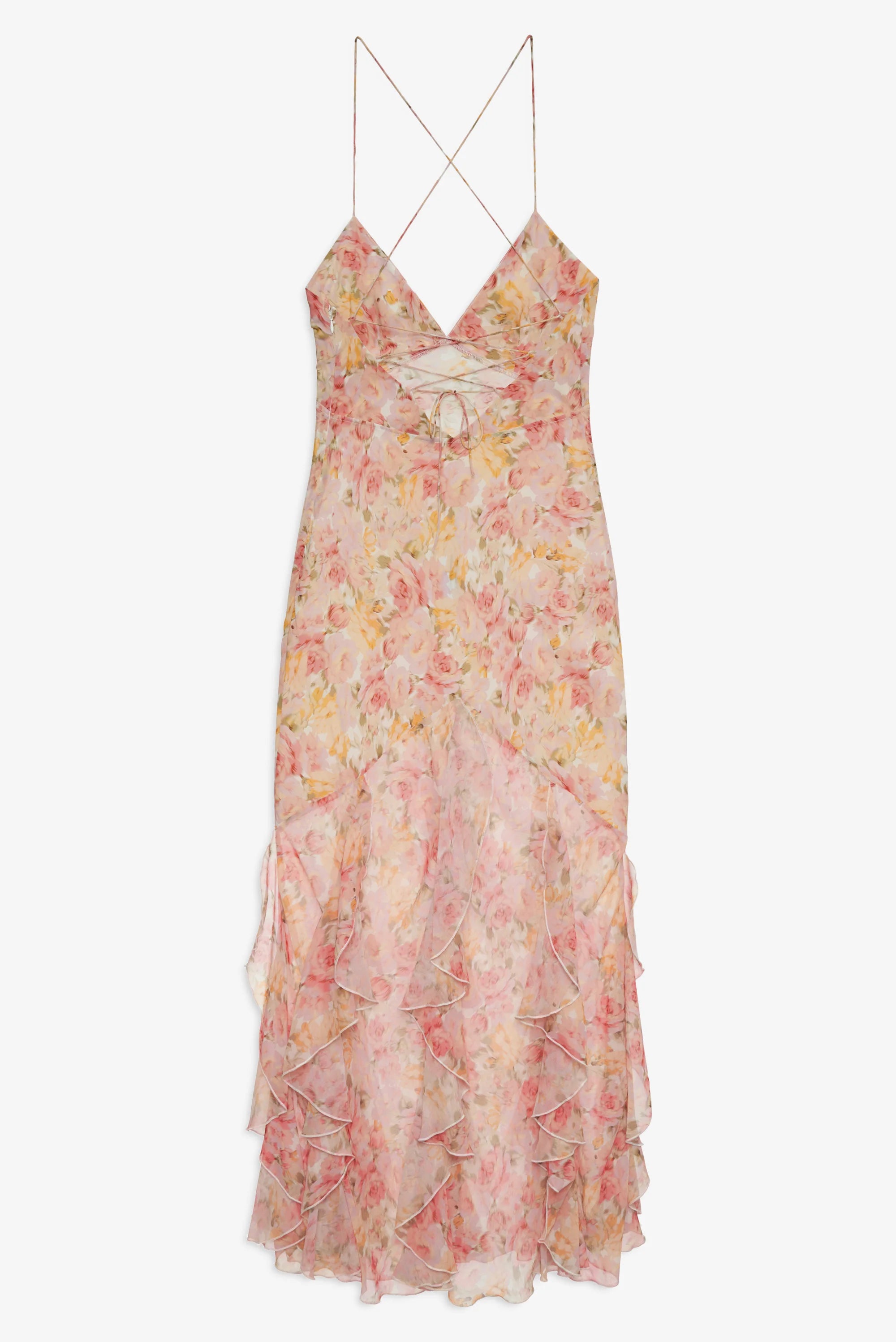 Elea Maxi Dress | Peach