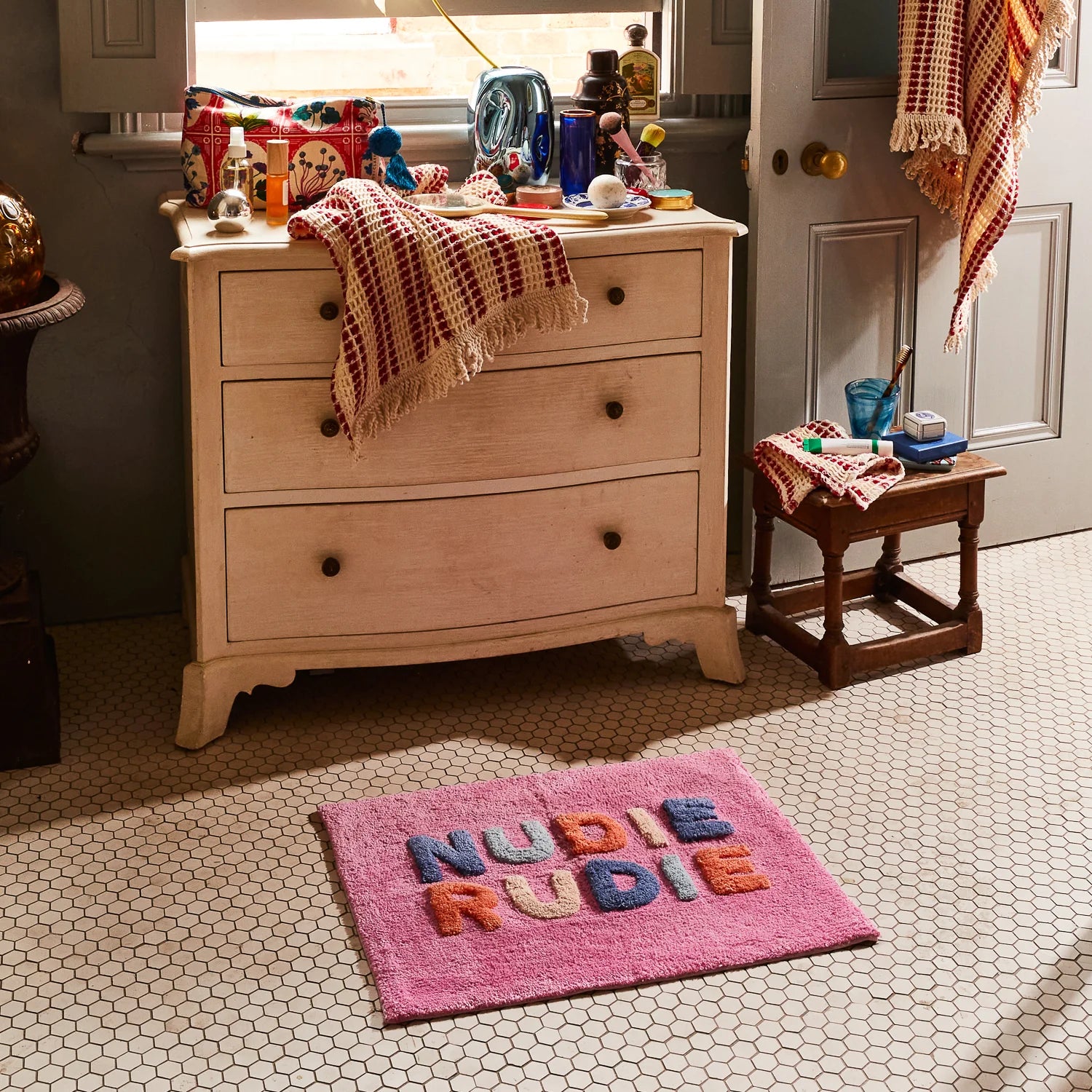 Nudie Rudie Bath Mat Mini | Dahlia