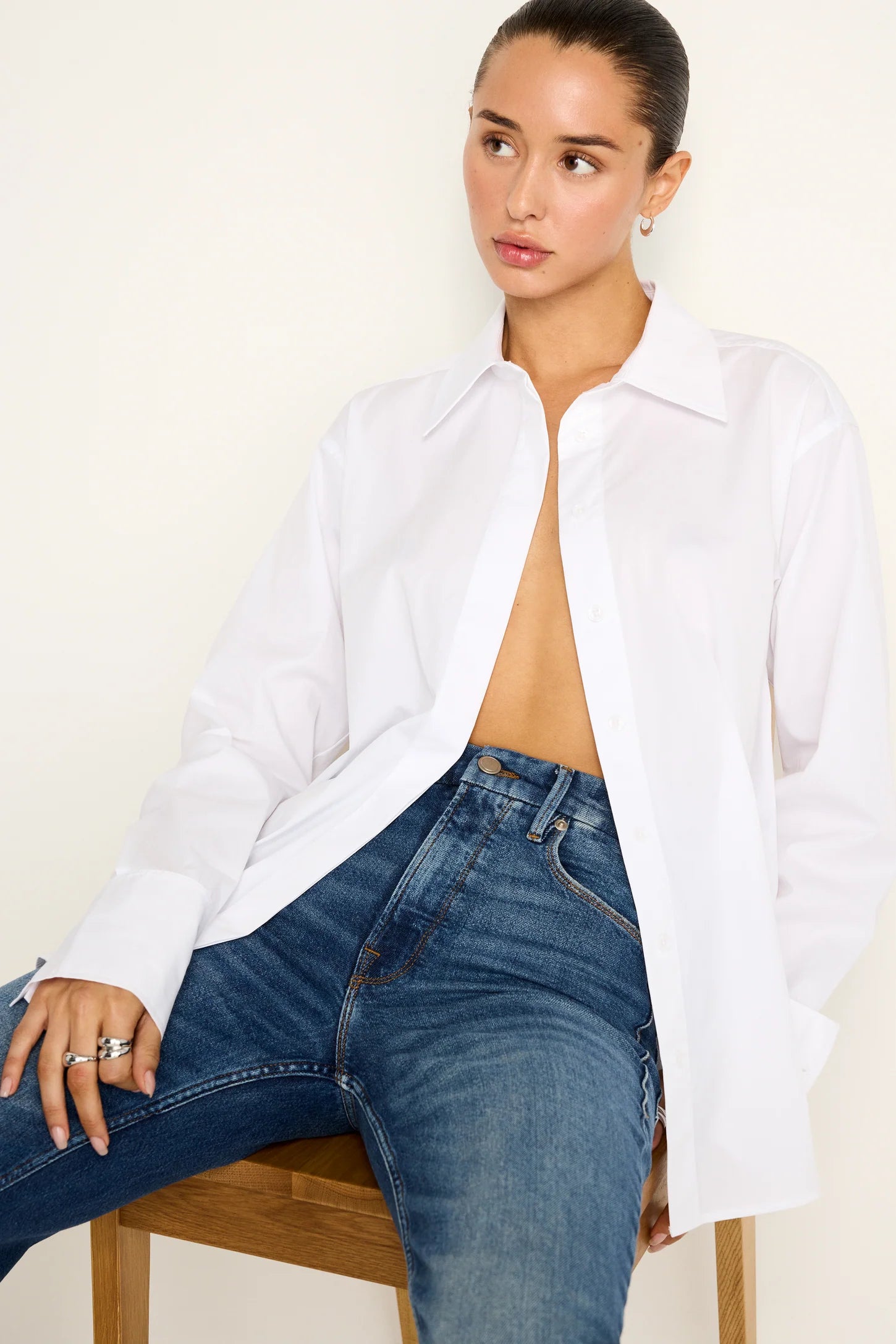 Stretch Poplin Shirt