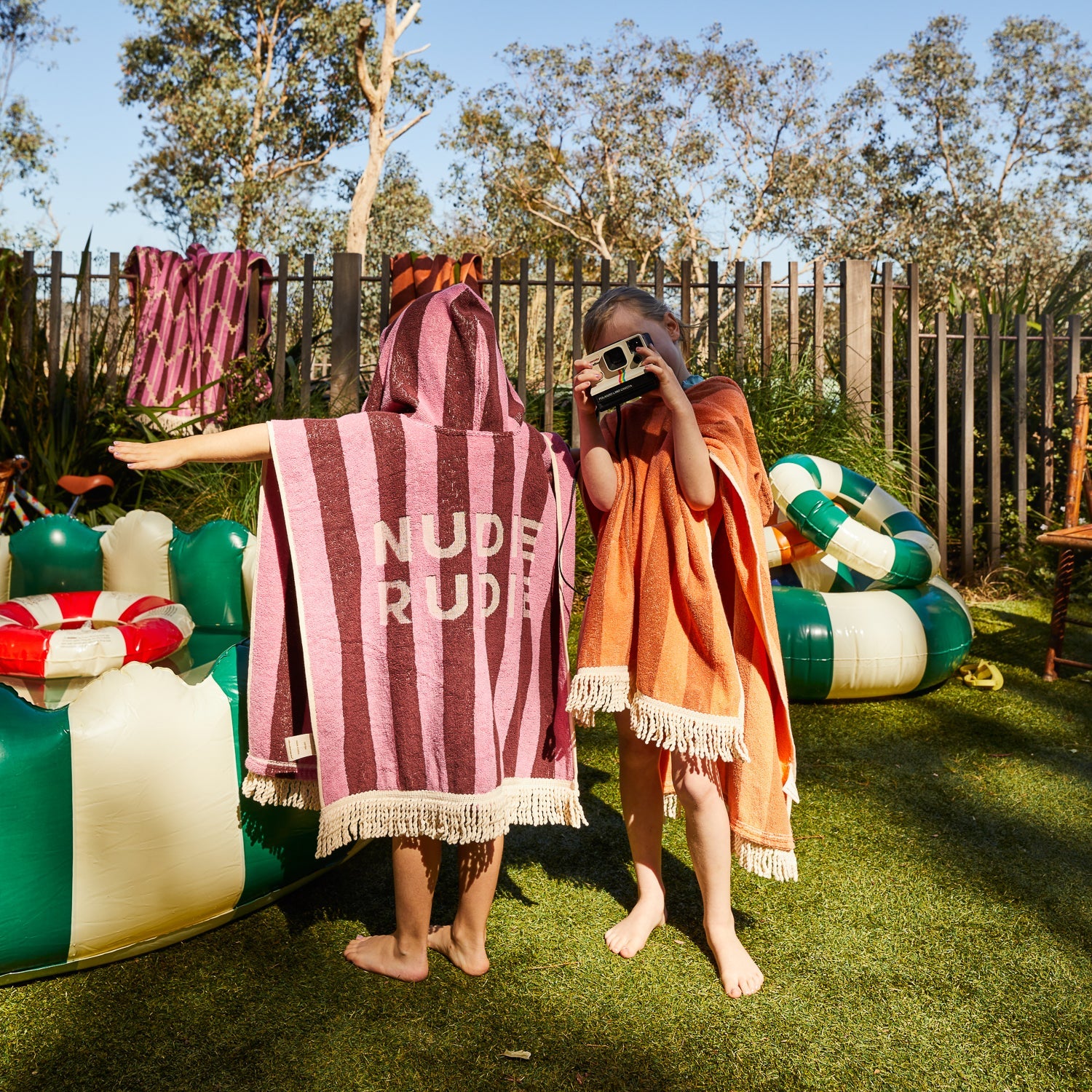 Jarita Hooded Towel | Desert
