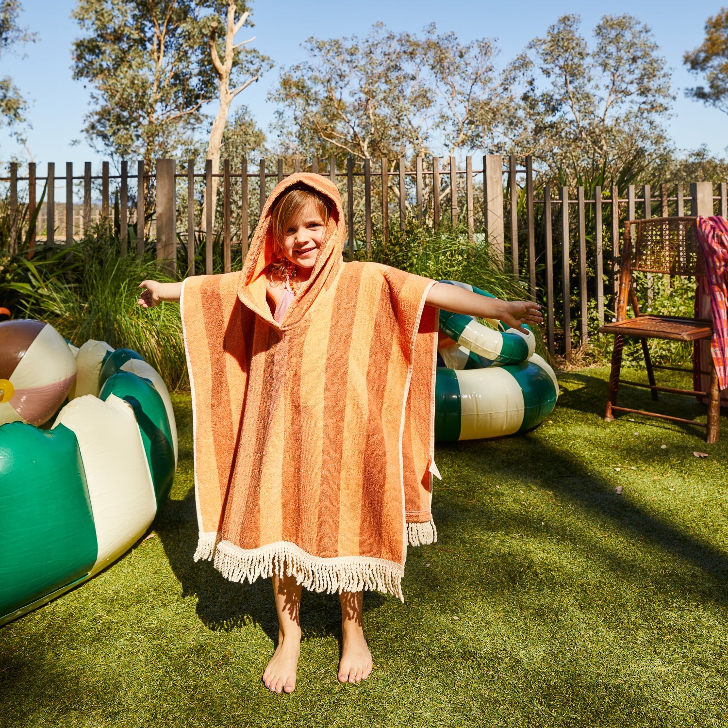 Jarita Hooded Towel | Desert