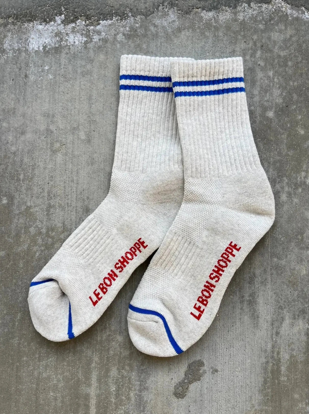 Boyfriend Socks in Ice