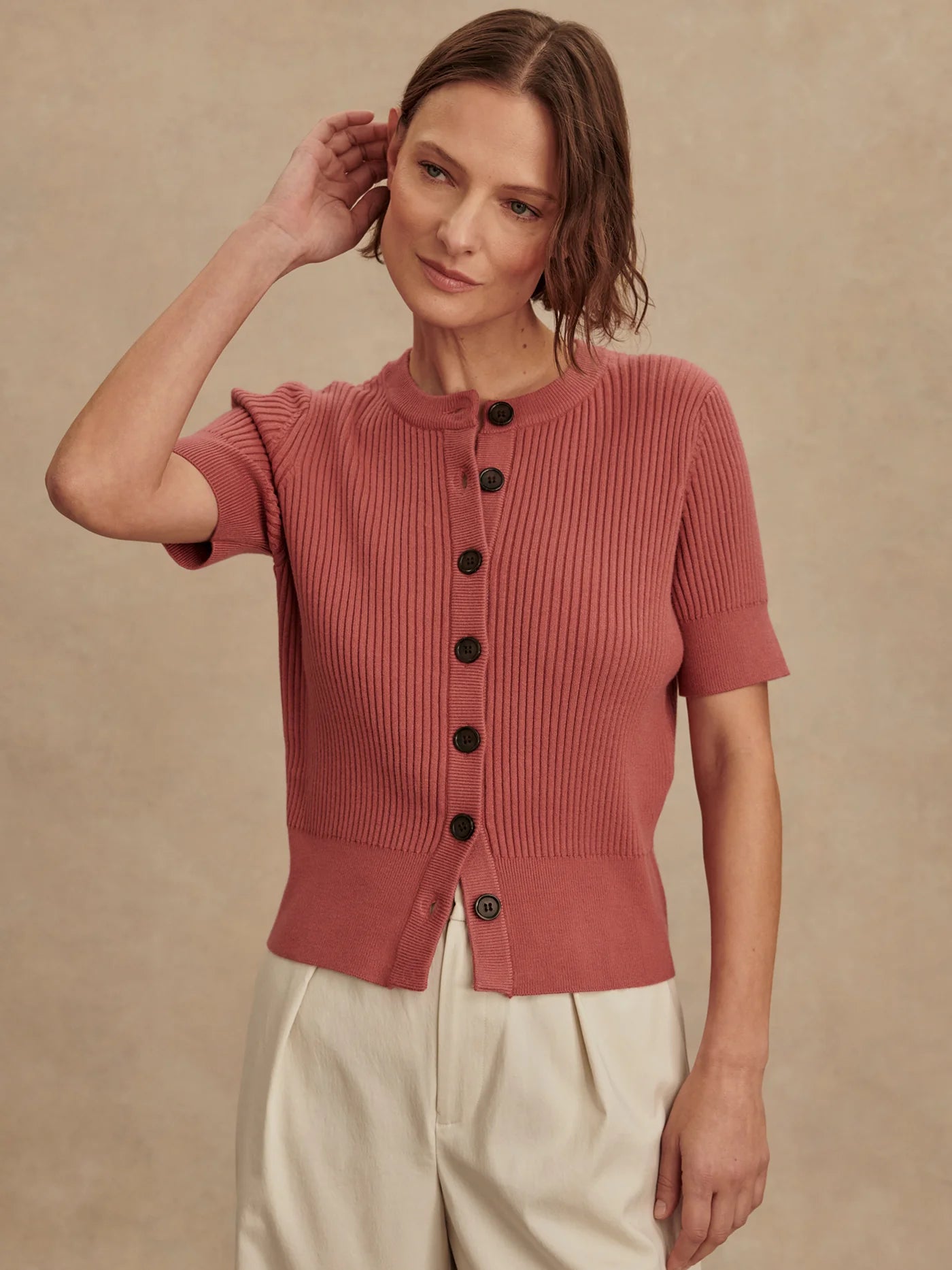 Micha Short Sleeve | Mauvewood