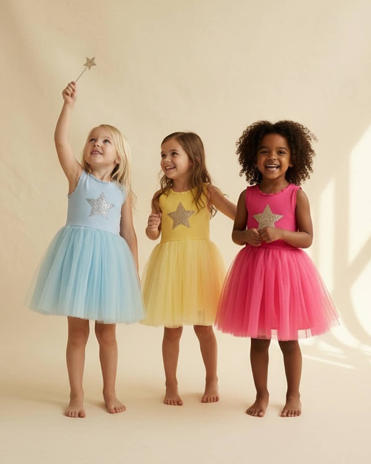 Sky Blue Star Tutu Dress