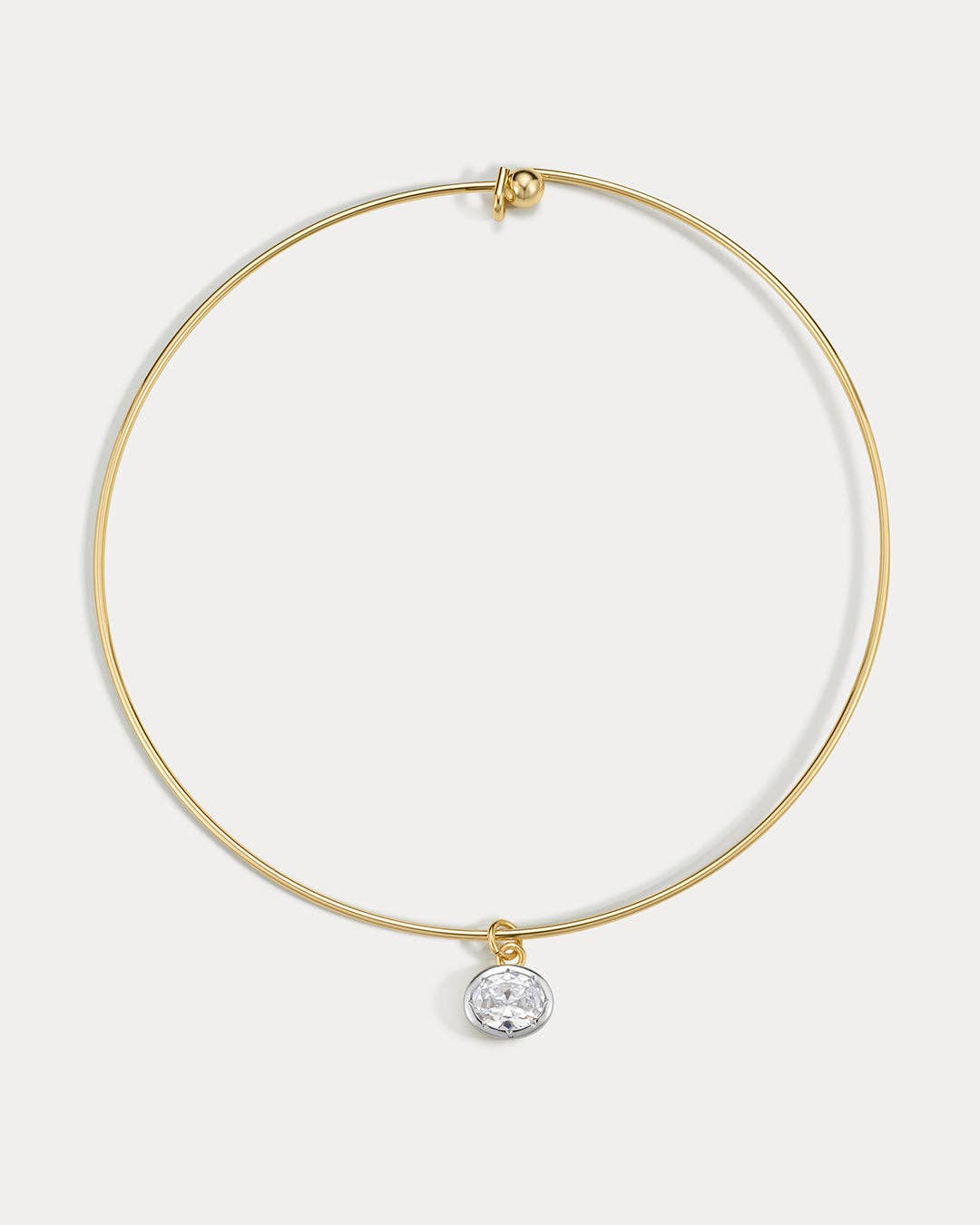 The Marais Pendant Wire Necklace