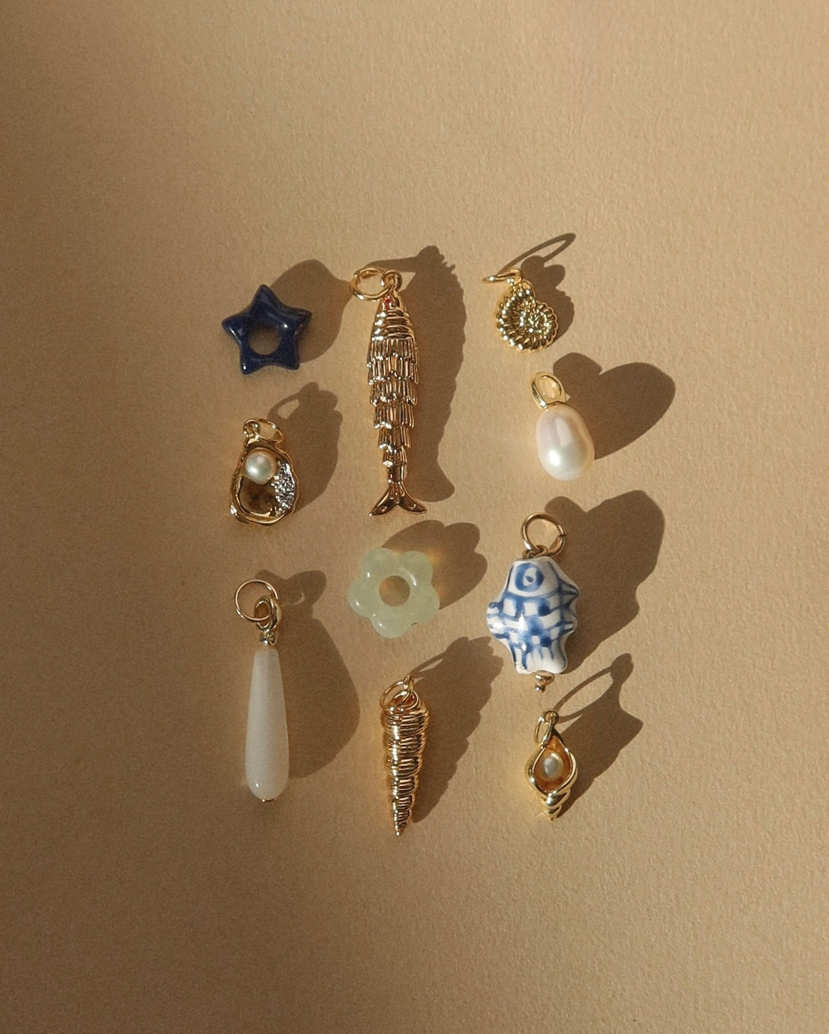 Delta Oyster Charm