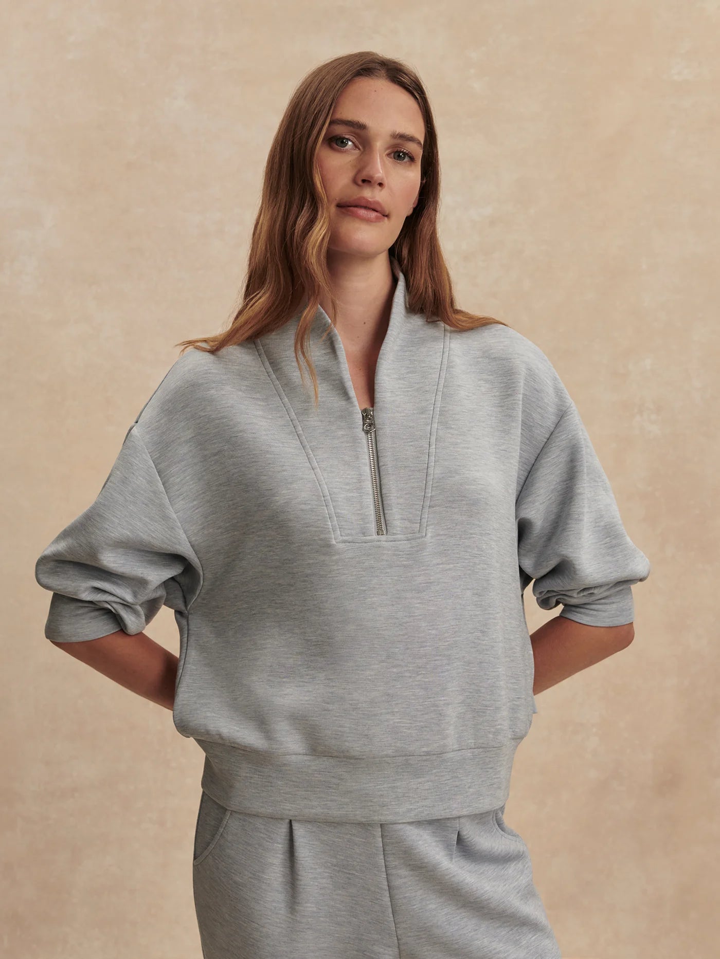 Davidson Sweat | Mid Blue Marl