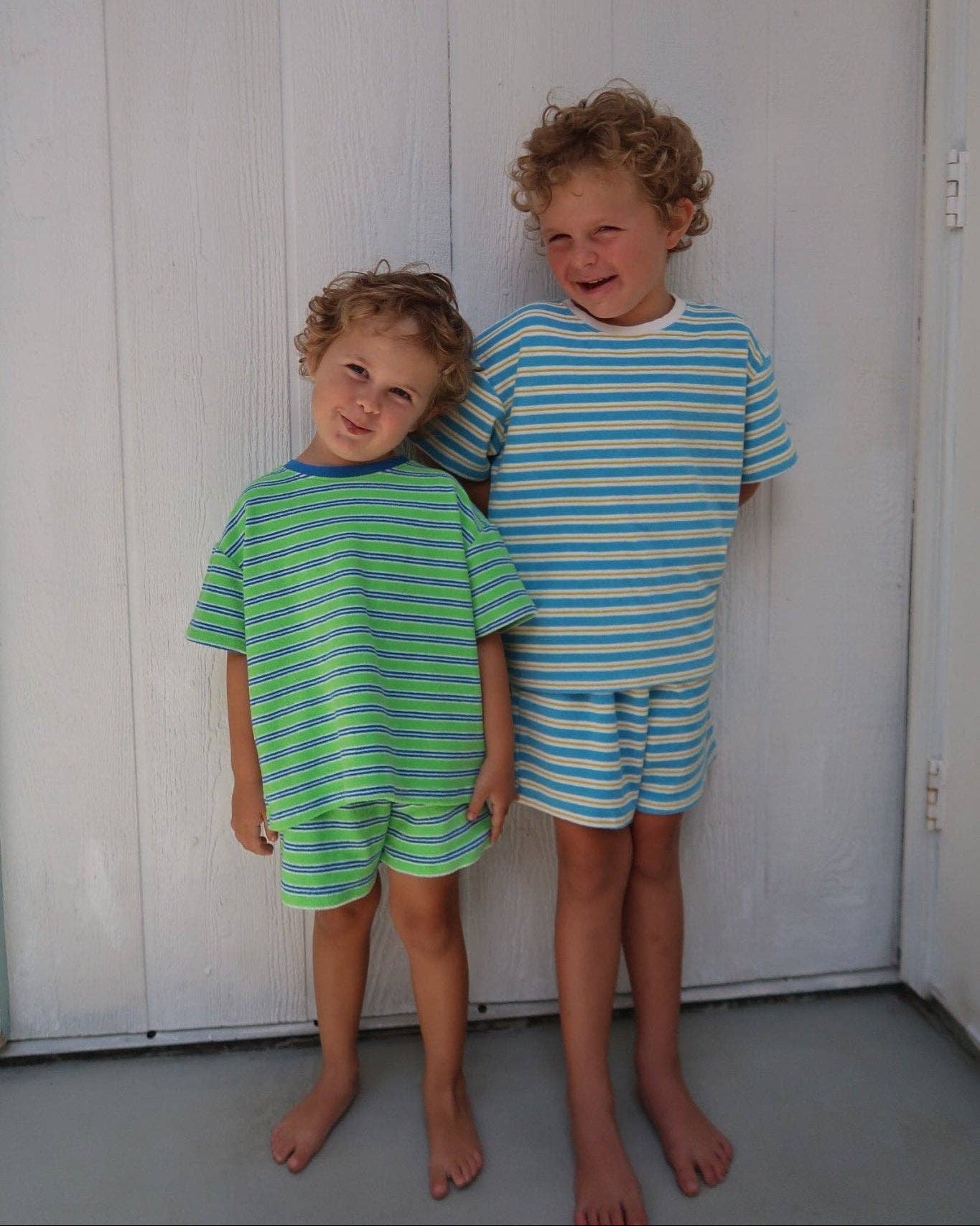 Surf Stripe Terry Lounge Set