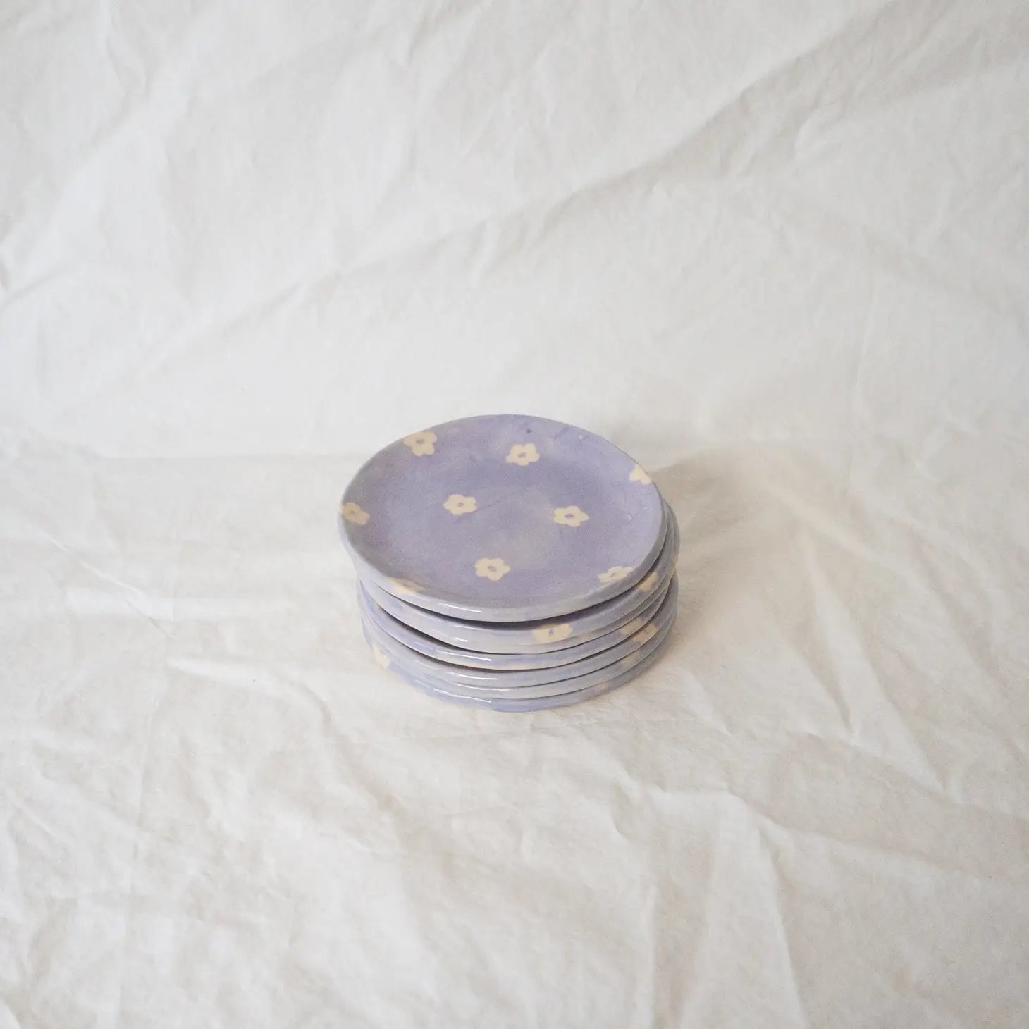 Lavender Petunia Dish
