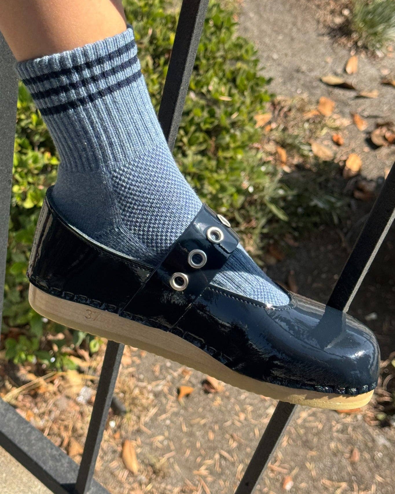 Girlfriend Socks in Indigo