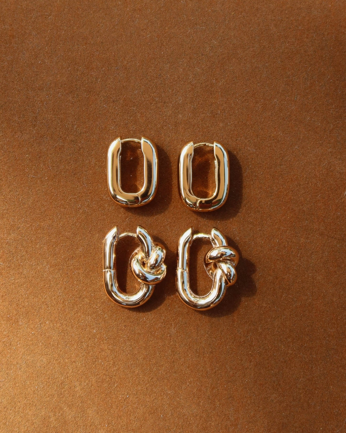 Karina Knot Hoops