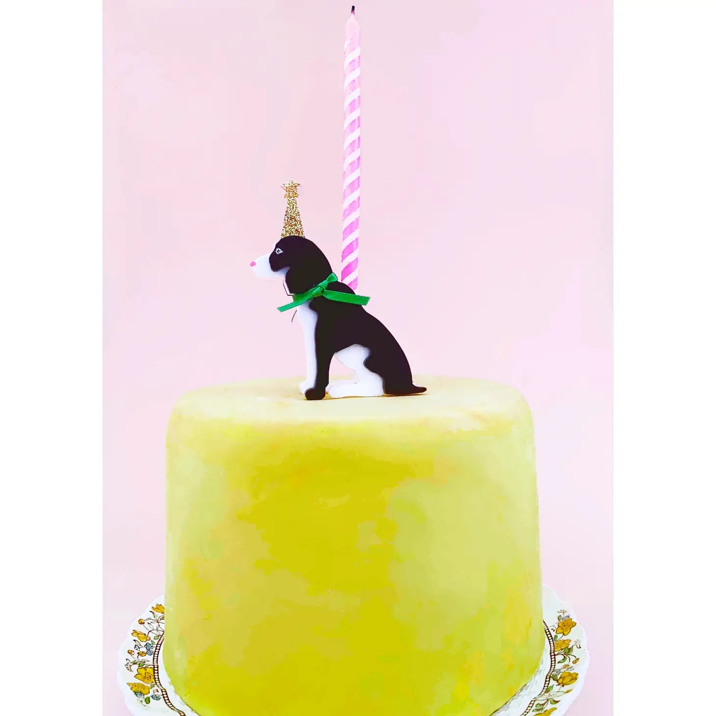 Puppy Birthday Candle Holder