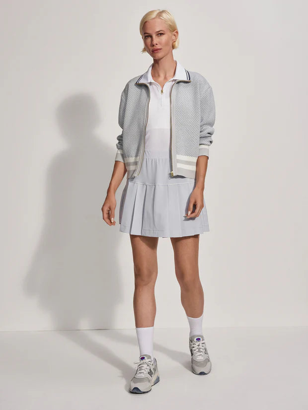 Oregon Knit Jacket in Pearl Blue