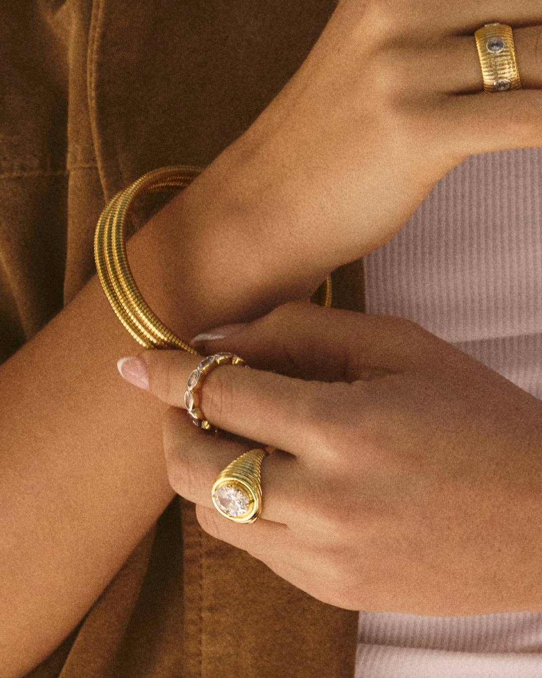 The Palais Eternity Ring | Gold & Silver