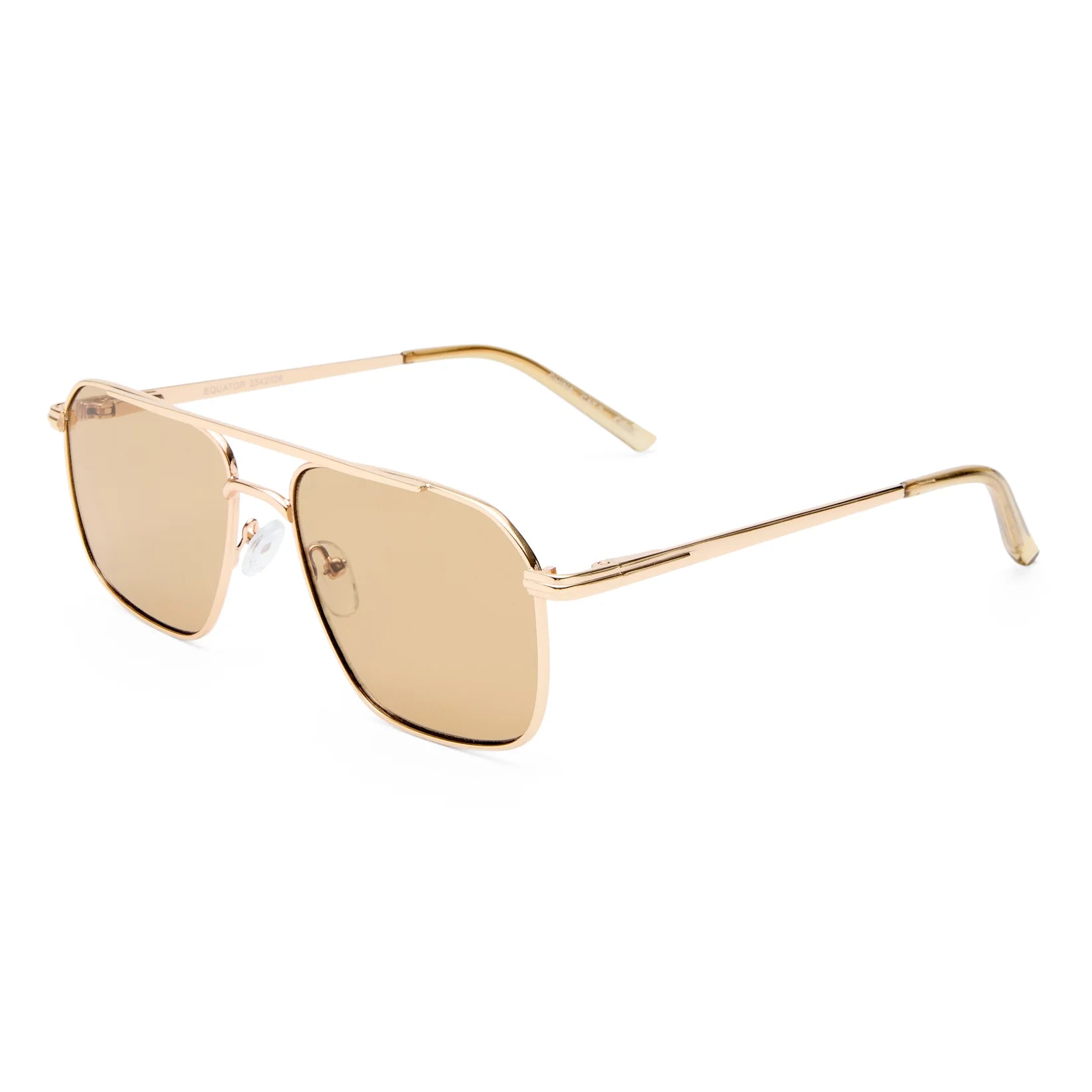 Equator Sunglasses | Gold/Hazel