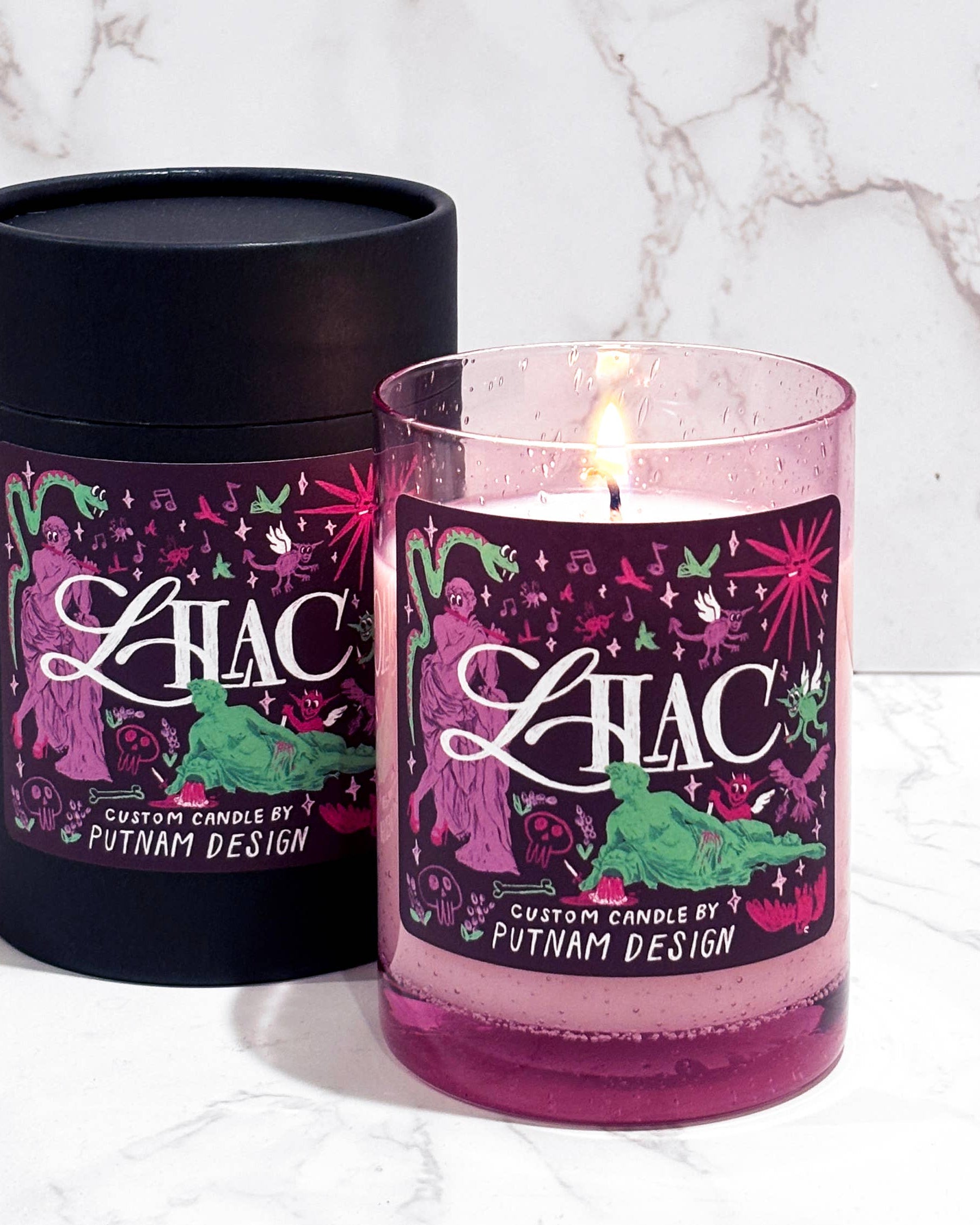 Lilac Scented Candle