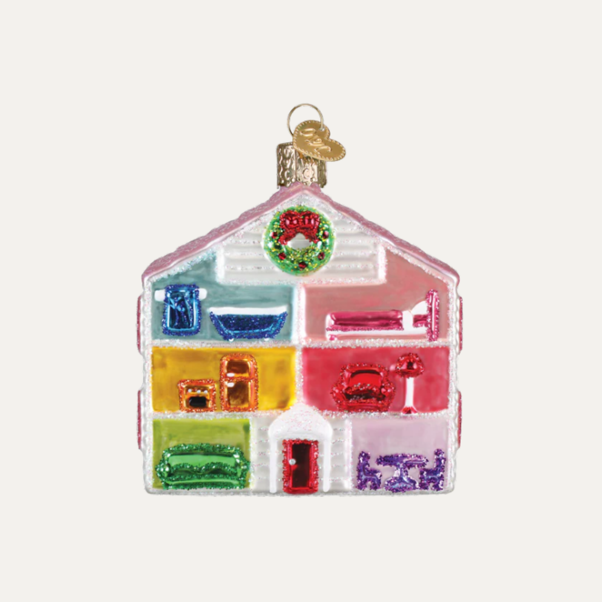 Lovely Doll House Ornament