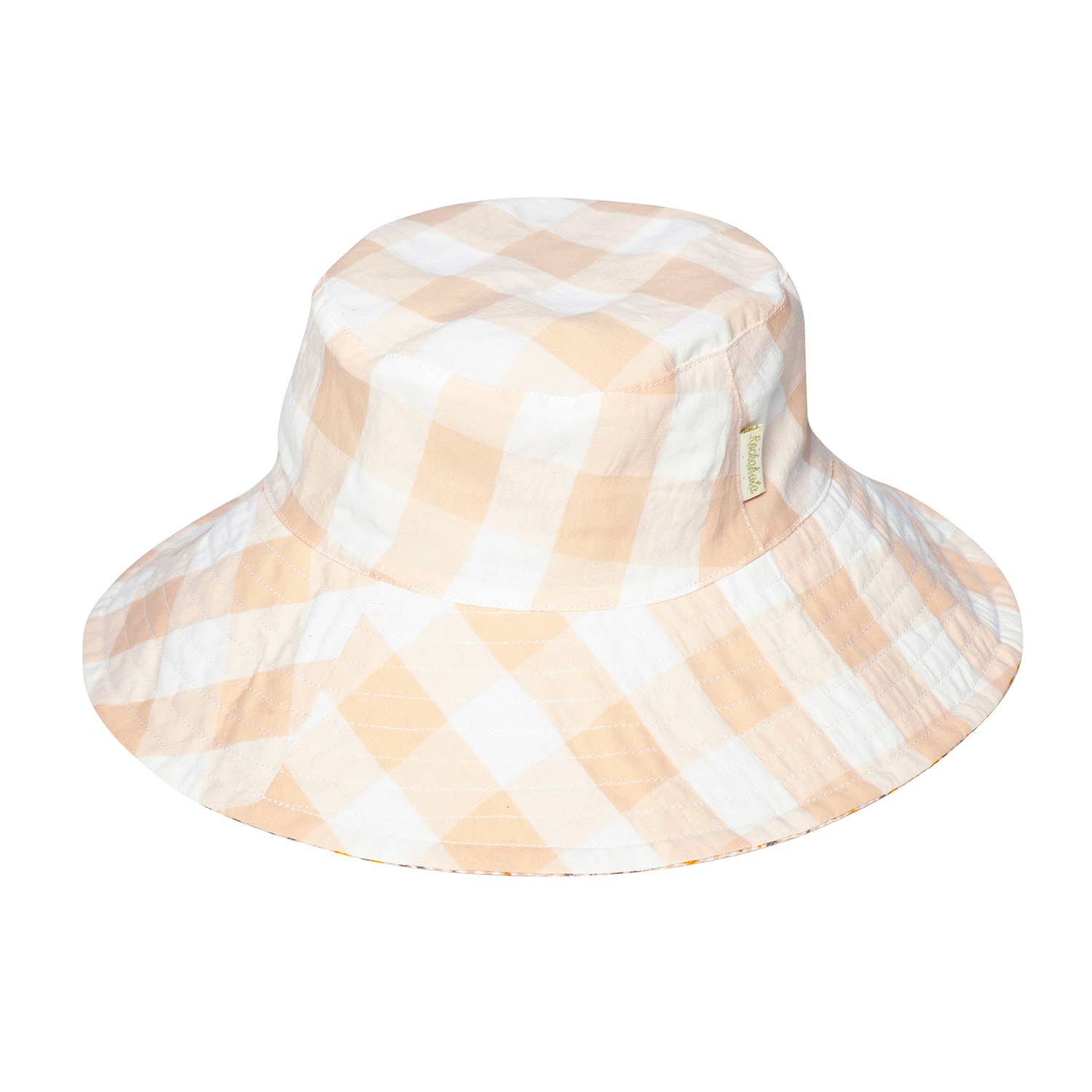 Ditsy Gingham Reversible Sun Hat 3-6 Years