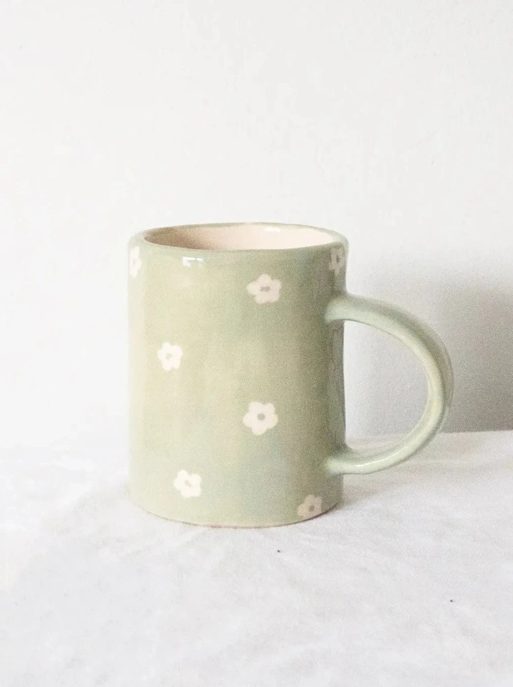 Mint Petunia Mug