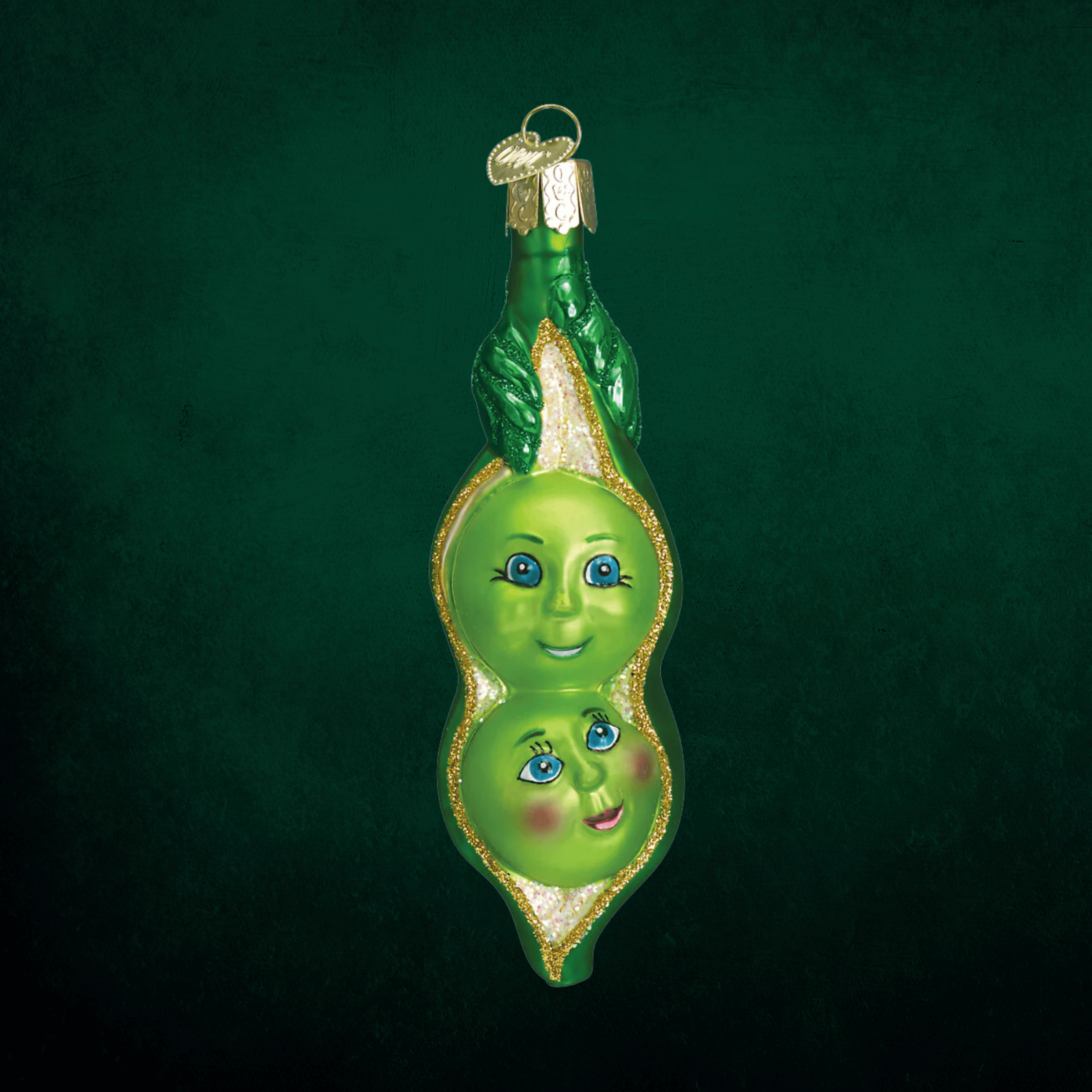 Two Peas in a Pod Ornament