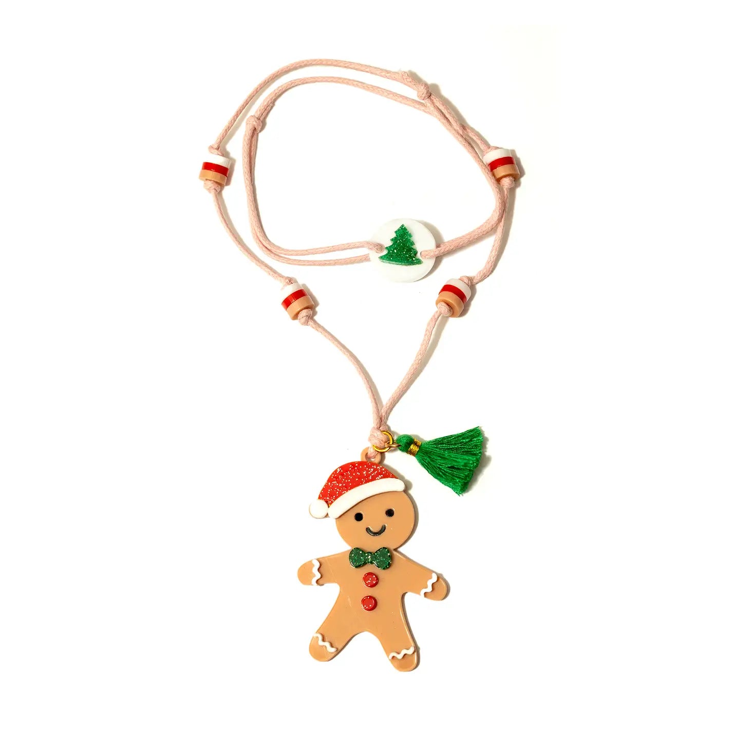 Gingerbread Cookie Necklace