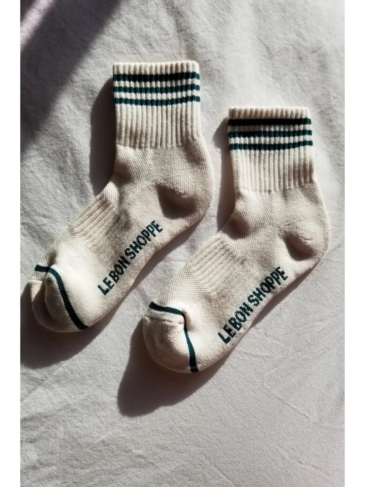 Girlfriend Socks in Egret
