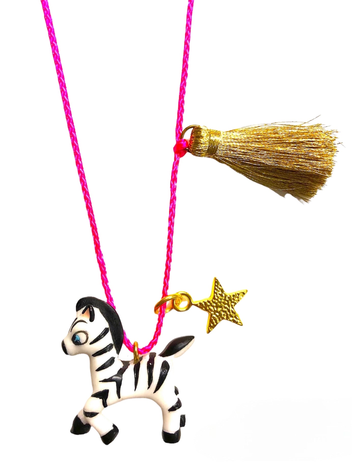 Zoe the Zebra Necklace