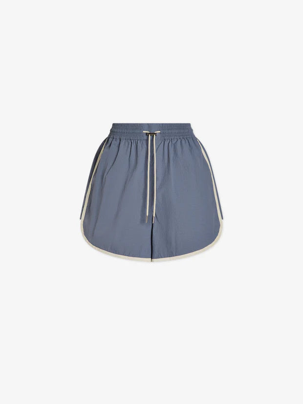 Harmon High Rise Short 4" 2.0 in Stone Blue