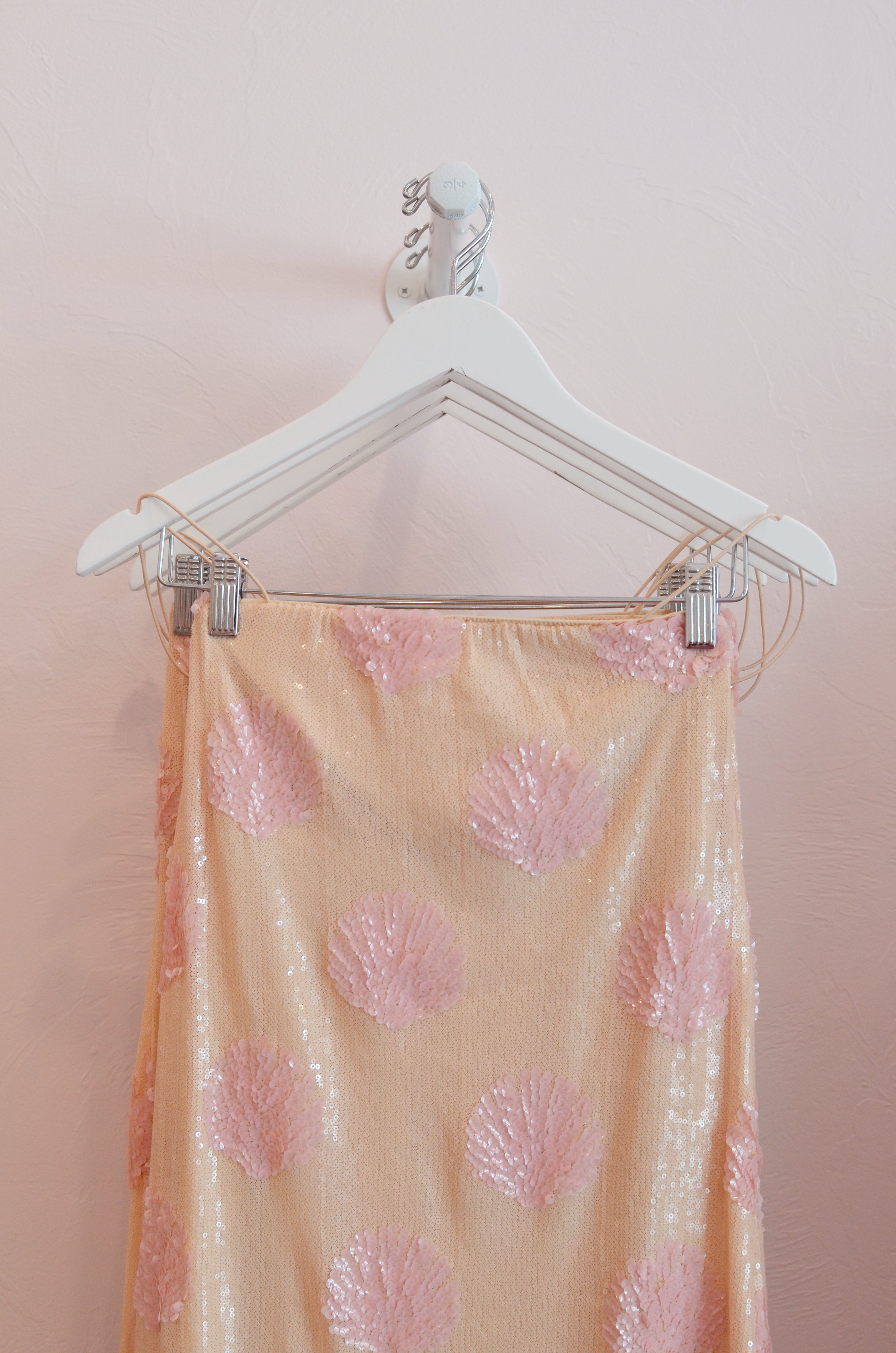 Lizzy Midi Dress | Shell Sequins