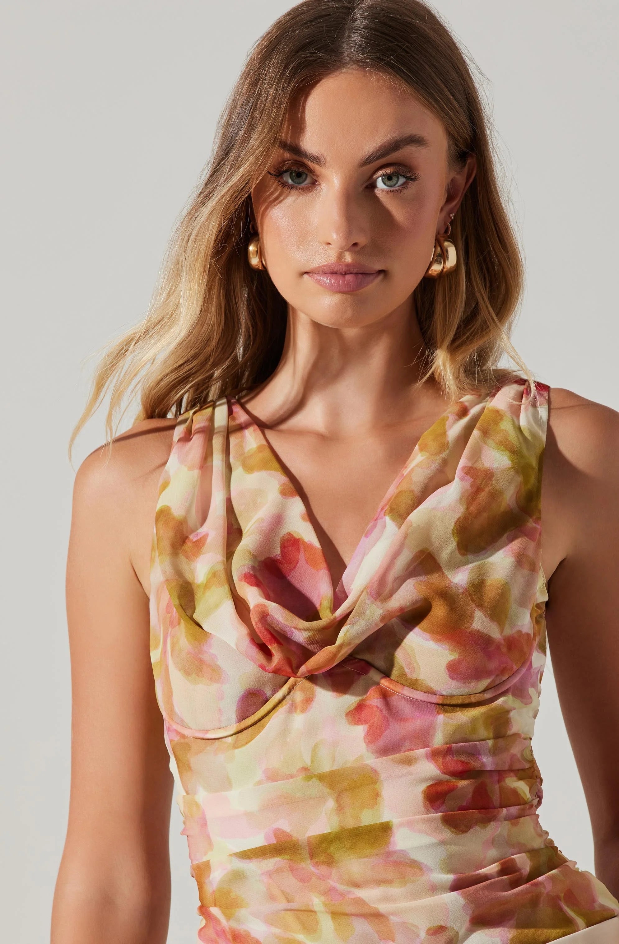 Quince Cowl Neck Top