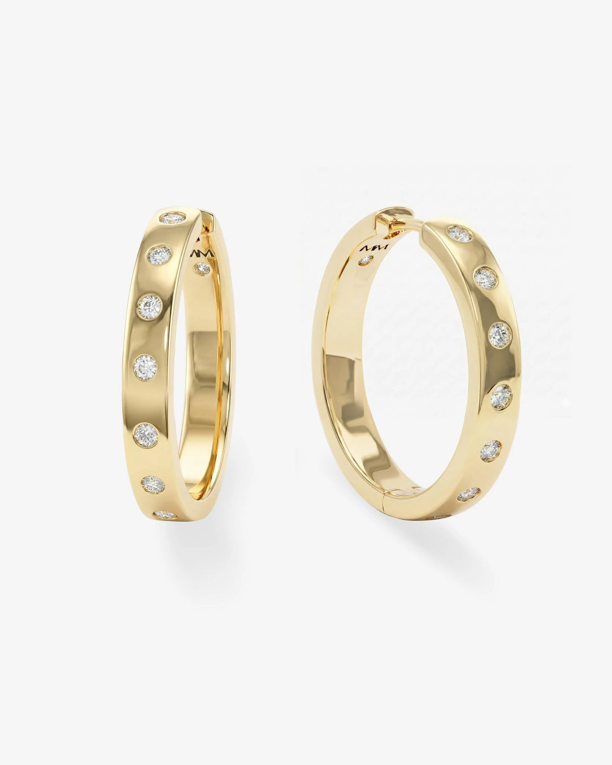 Ashley Reversible Hoops 1"