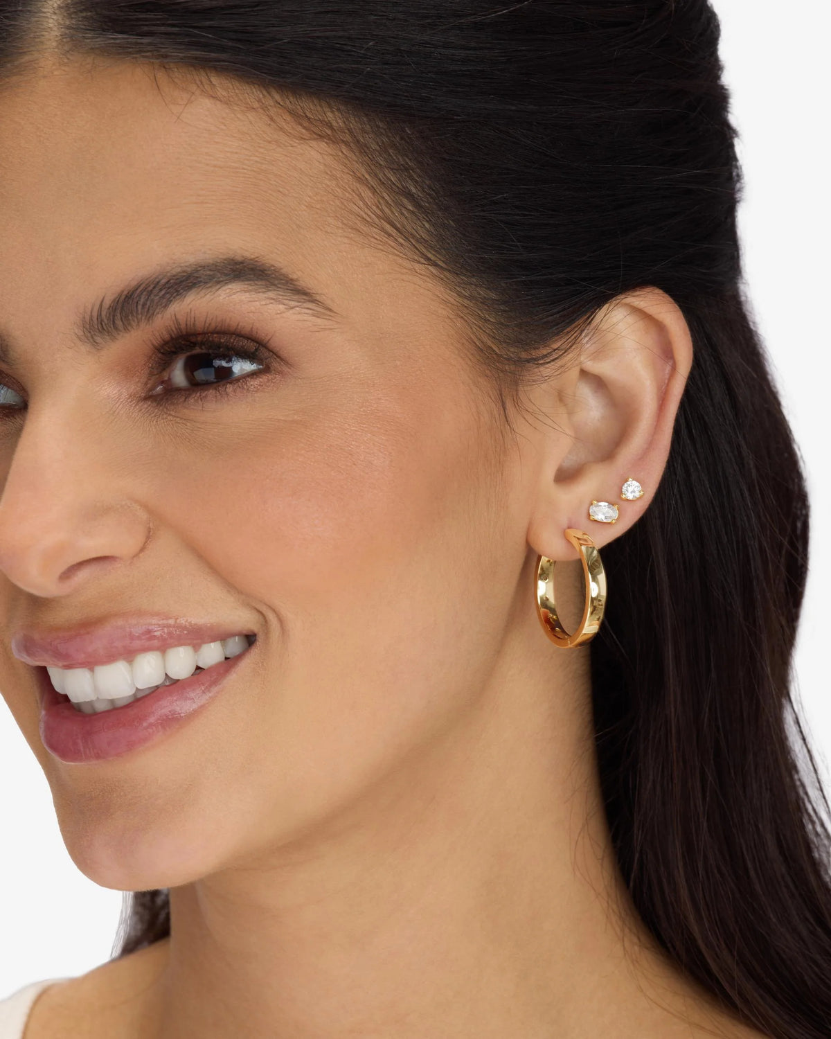 Ashley Reversible Hoops 1"