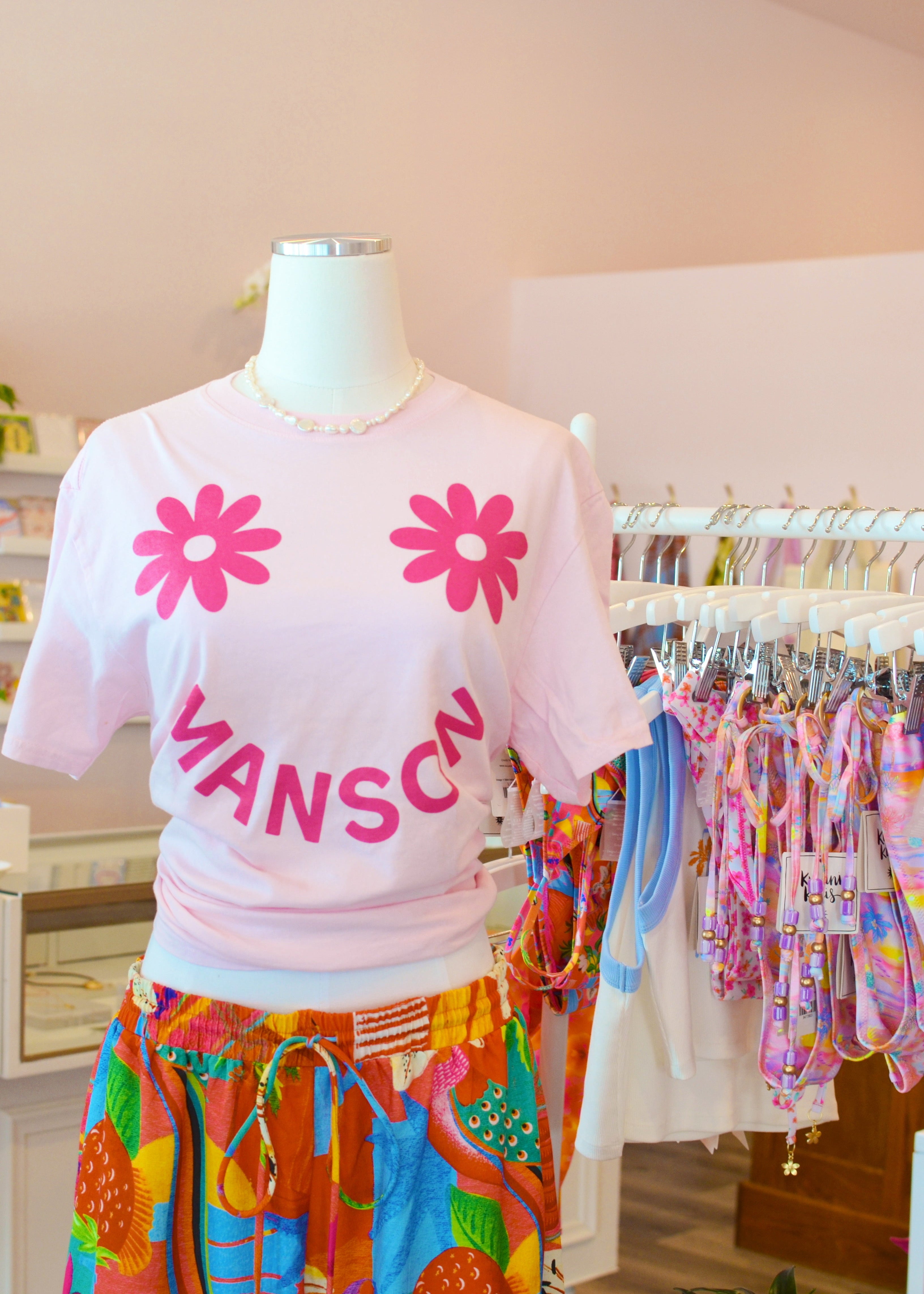The North Shore Tee | Fuji Pink