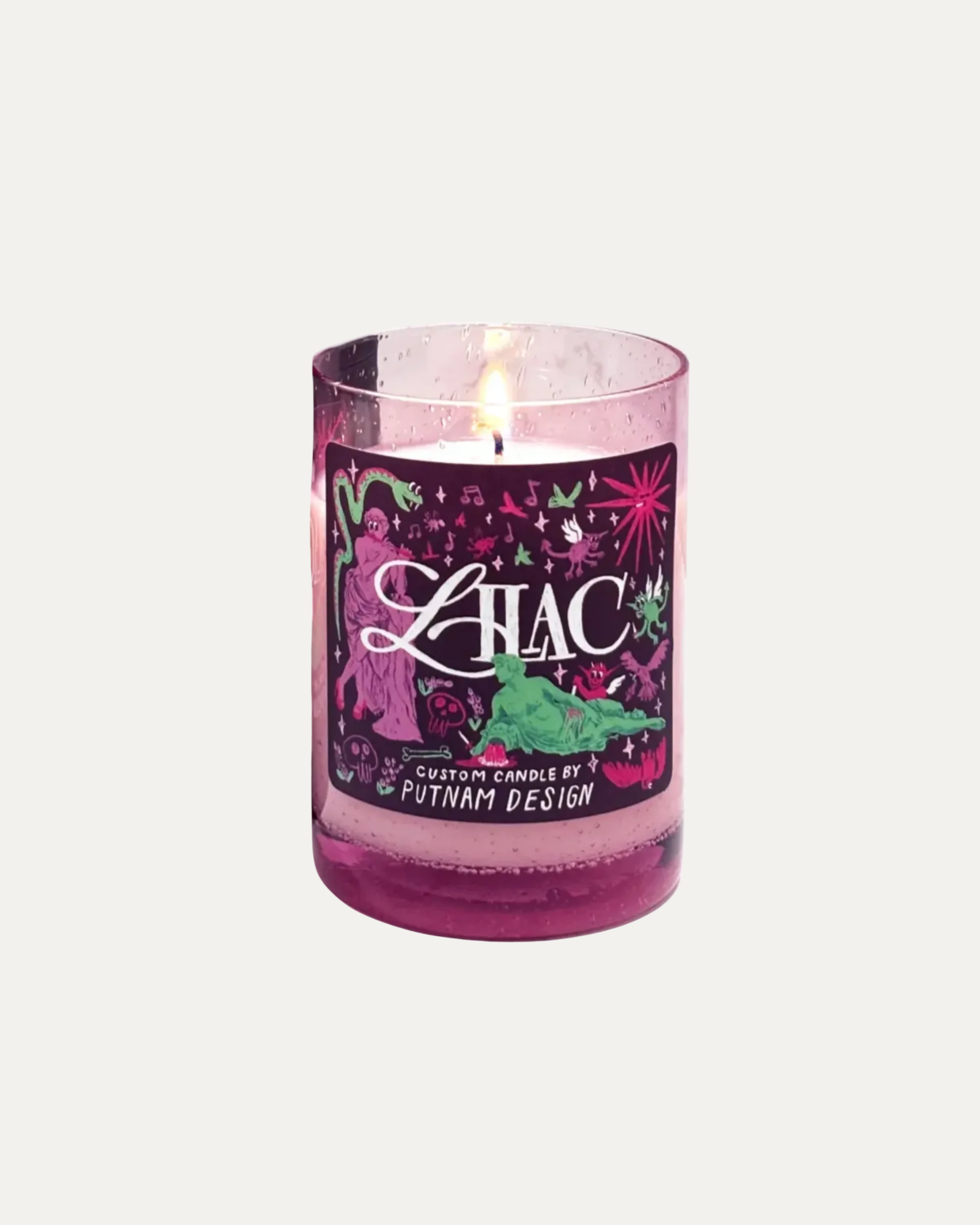 Lilac Scented Candle