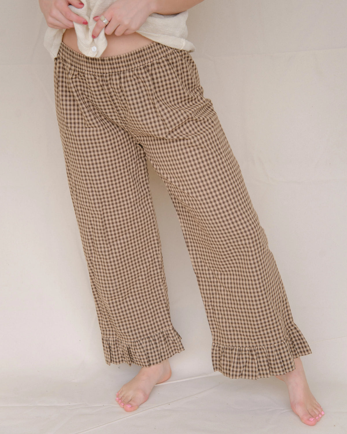 Frilled Boxer Pant