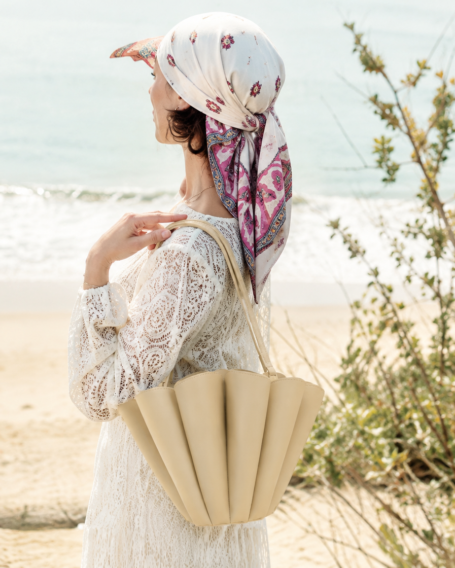 Shellie Bone Shoulder Bag