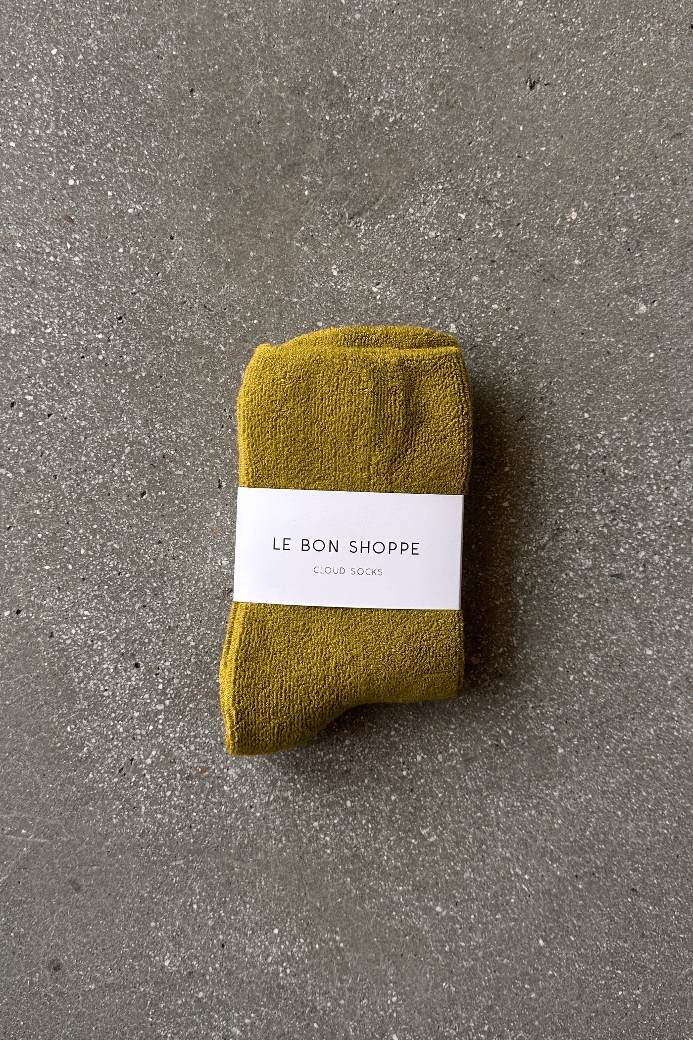 Cloud Socks | Green Olive
